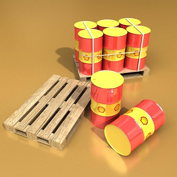 Metal Drums 3D model_50