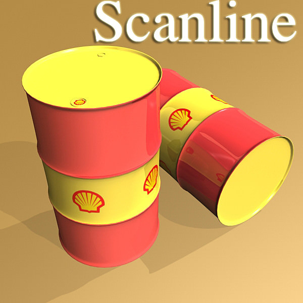 Metal Drums 3D model_52