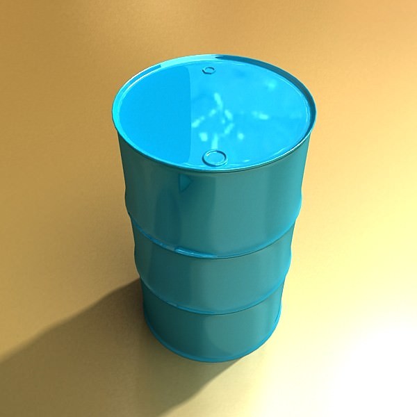 Metal Drums 3D model_13