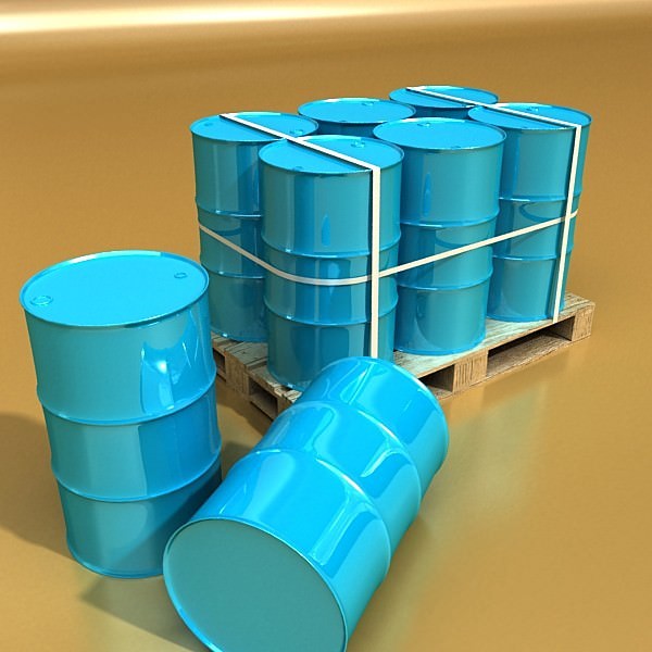 Metal Drums 3D model_12
