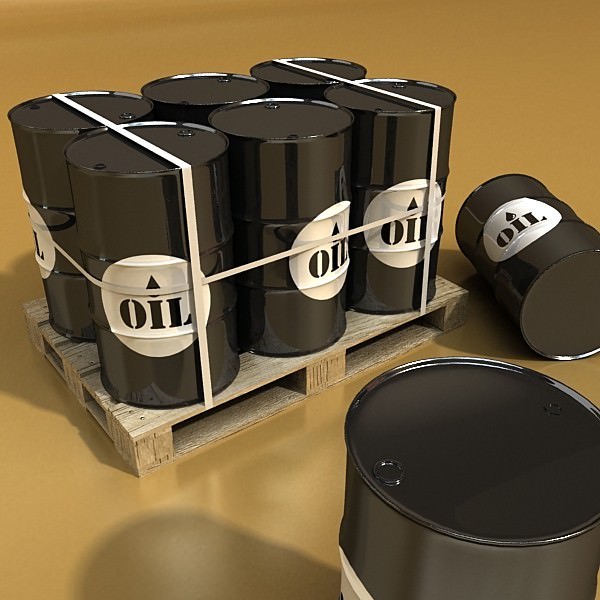 Metal Drums 3D model_21