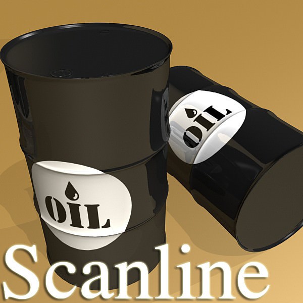 Metal Drums 3D model_26