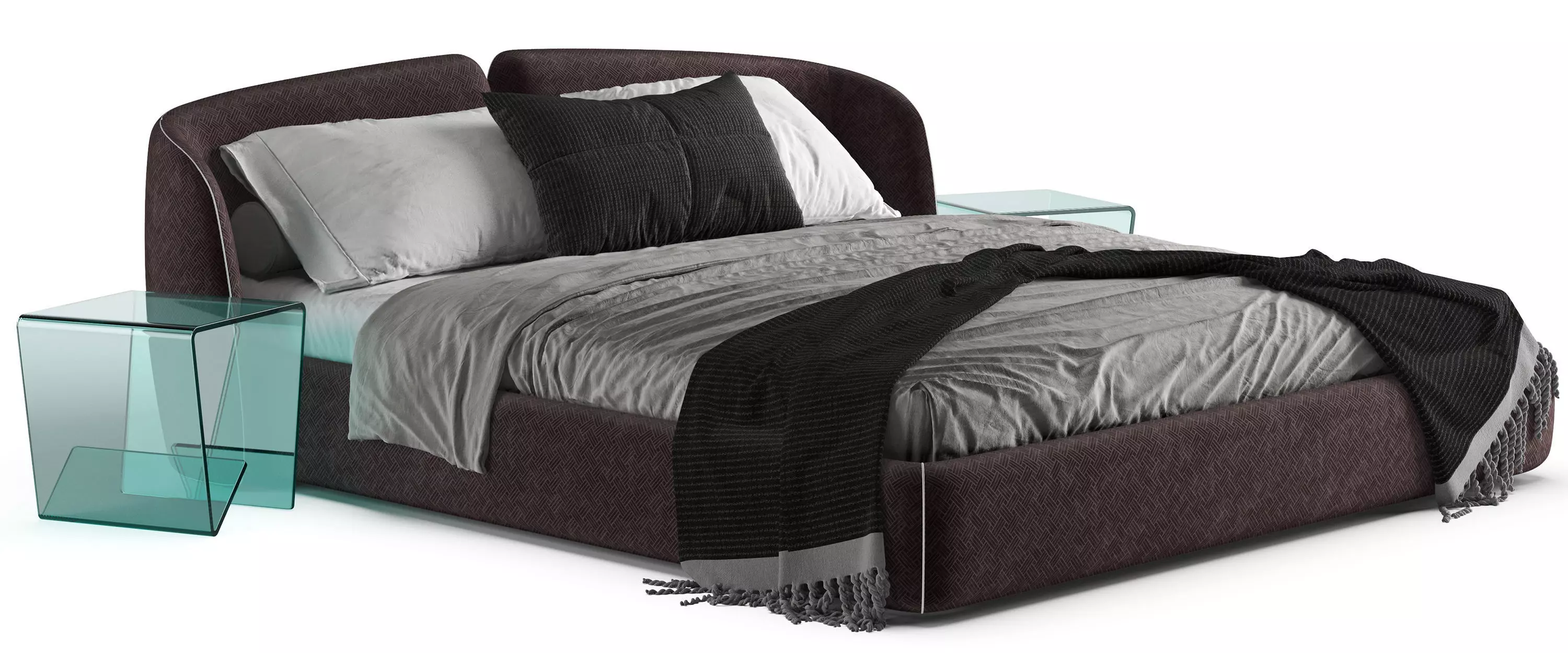 Double Bed 11 3D model
