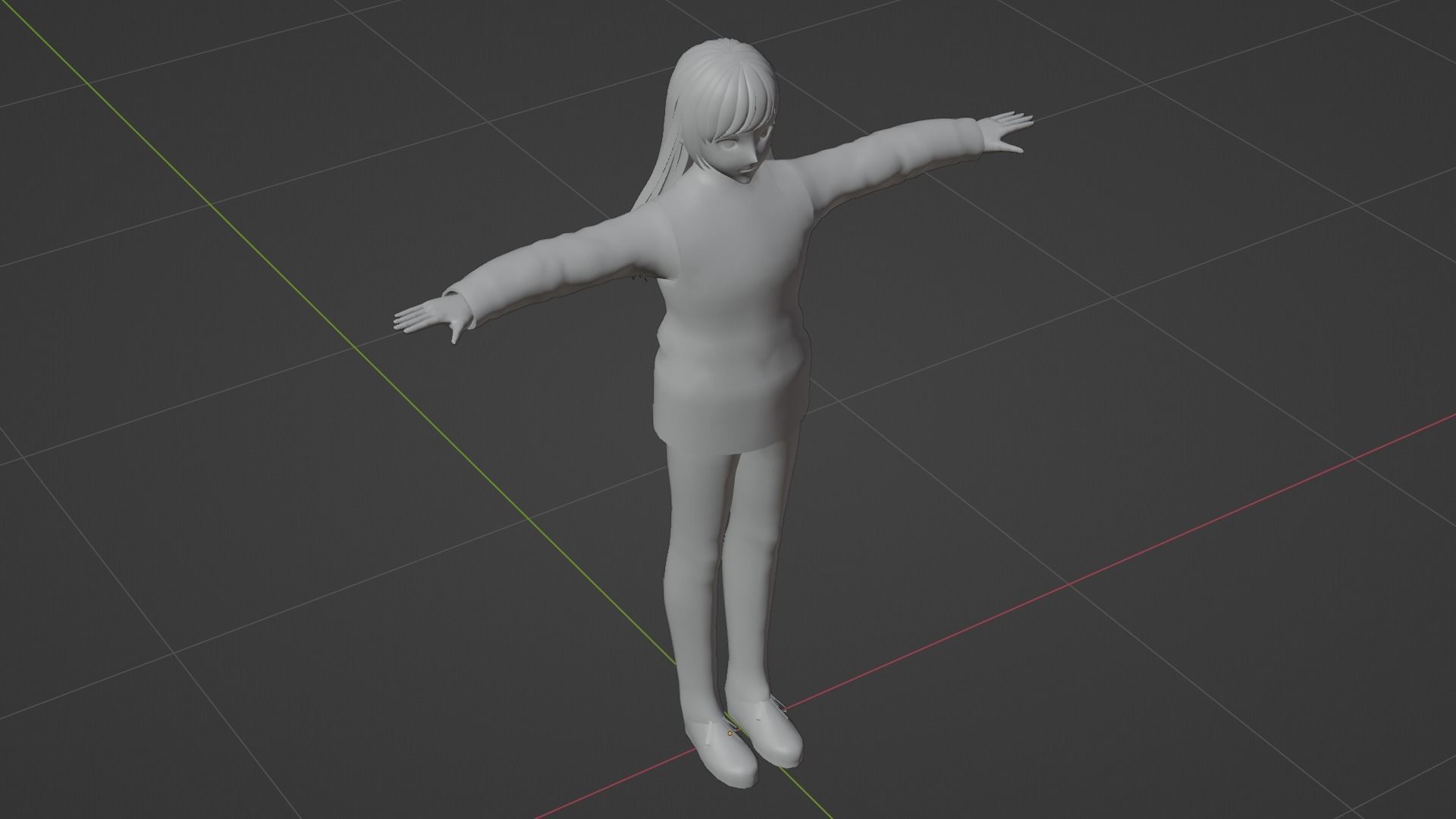 Squid Game - Player Low-poly 3D model_7