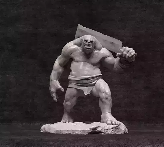 Orc Berserker - Presupported