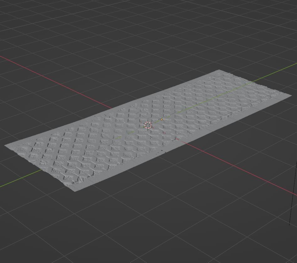 Stone Path 3D model_9