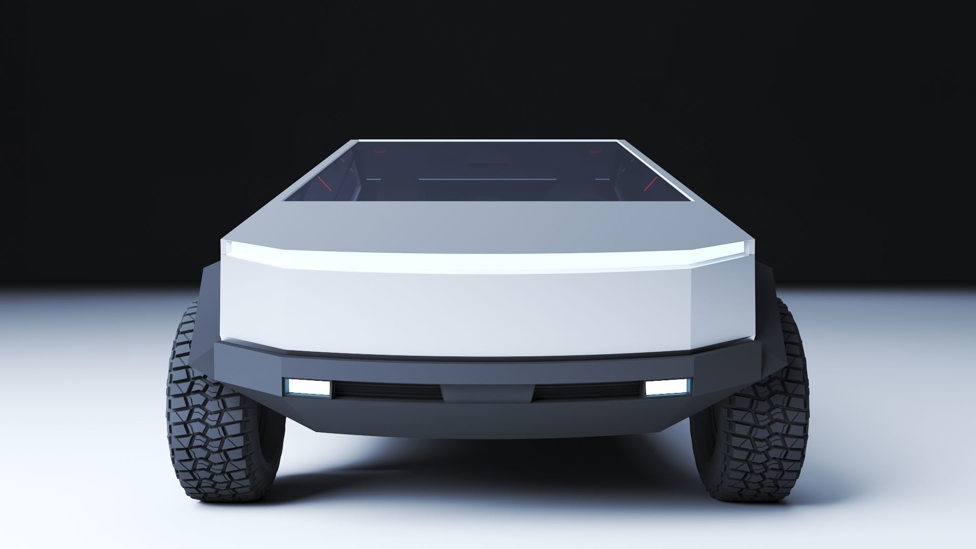 Tesla Cybertruck 3D model_3