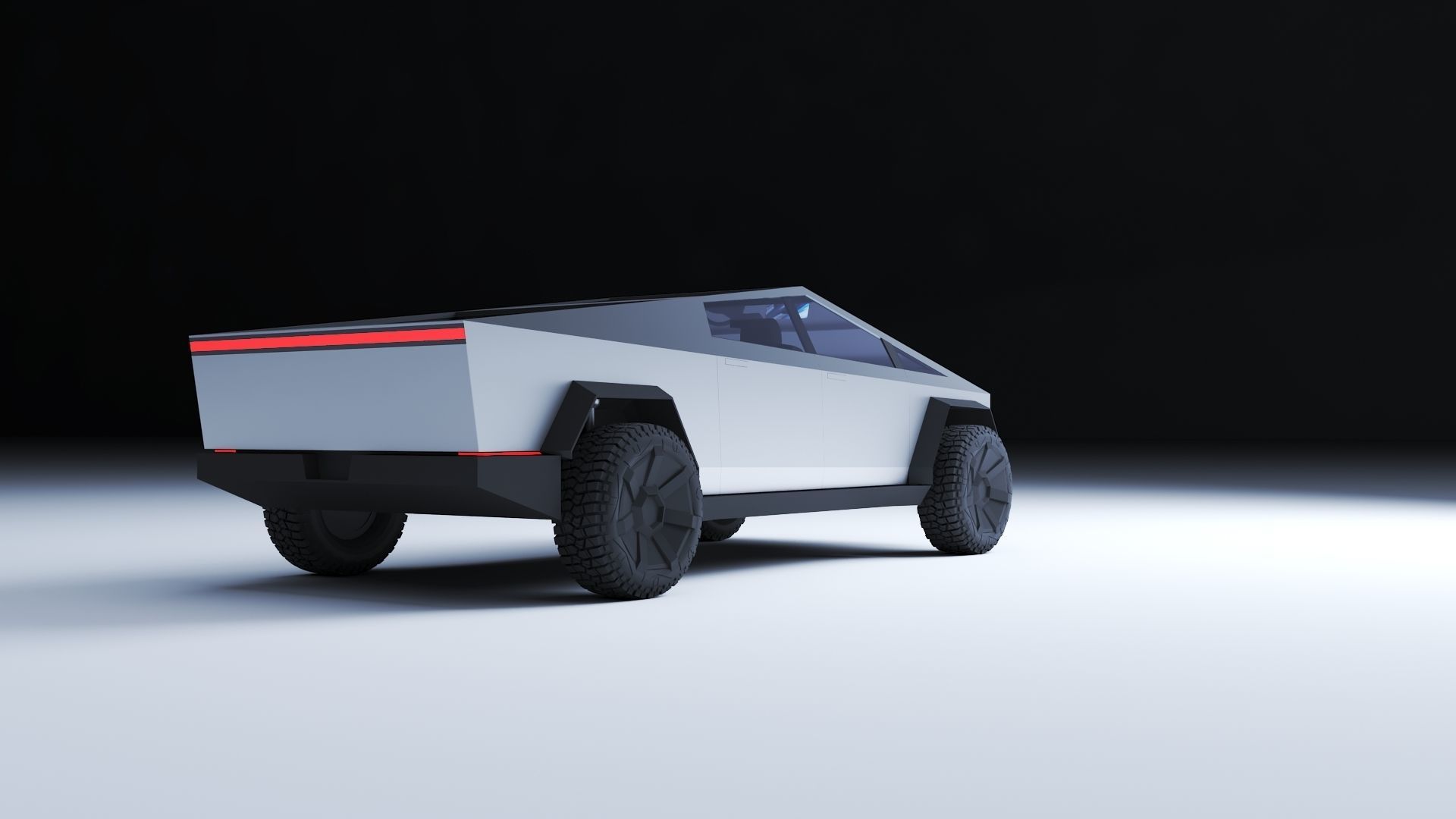 Tesla Cybertruck 3D model_9