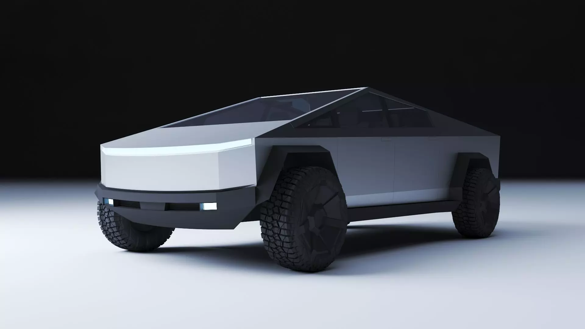 Tesla Cybertruck 3D model_0