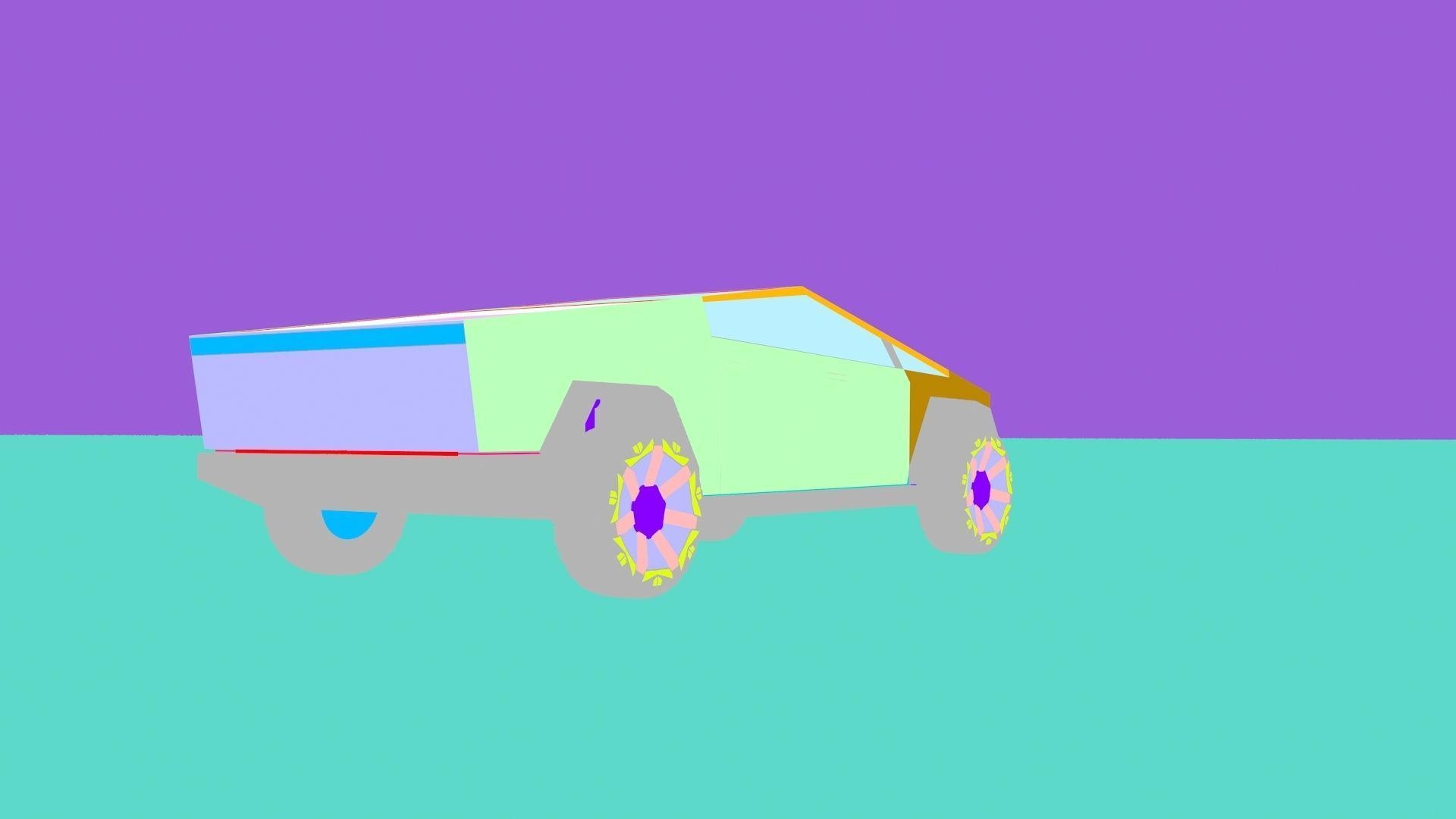 Tesla Cybertruck 3D model_11