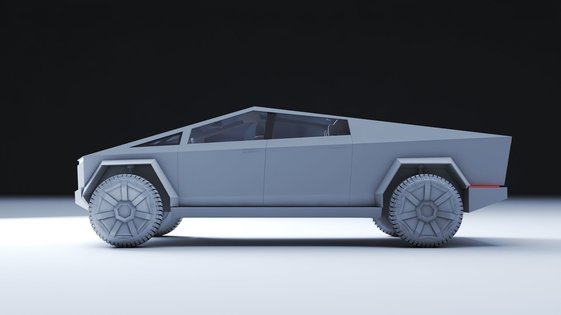 Tesla Cybertruck 3D model_6