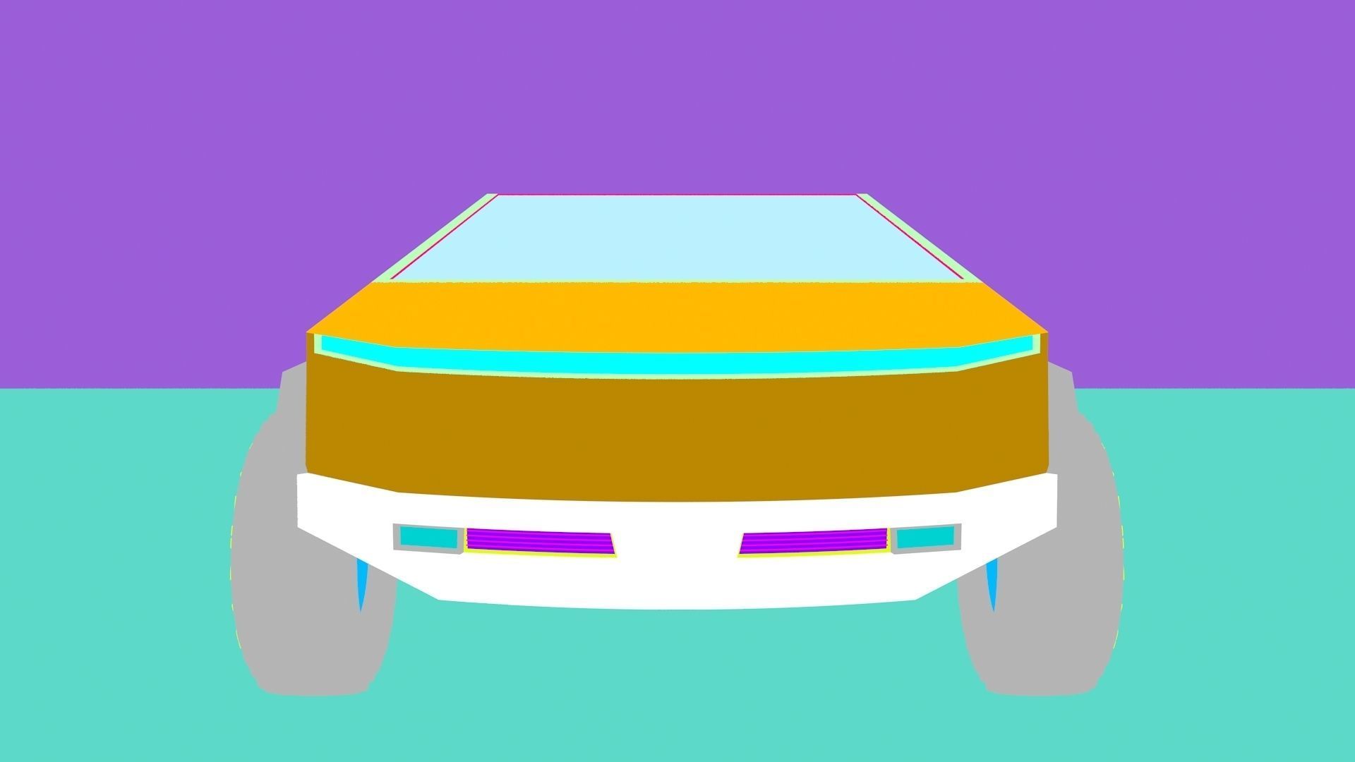 Tesla Cybertruck 3D model_14