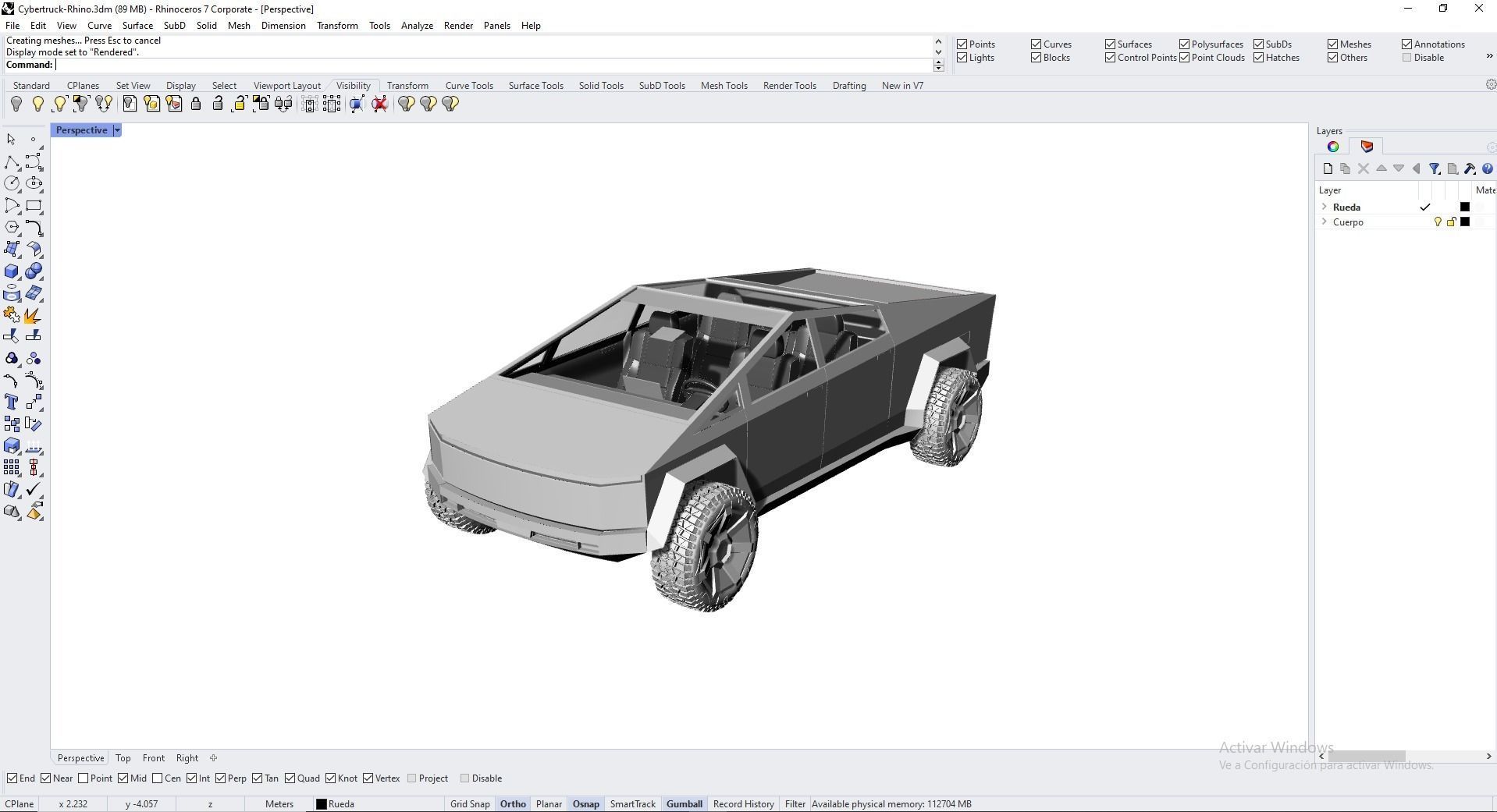 Tesla Cybertruck 3D model_20