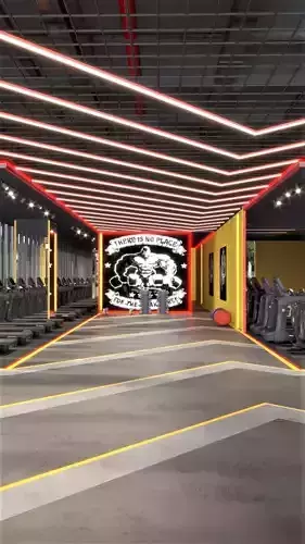 Low-Poly Fitness-Gym Pack Low-poly 3D model