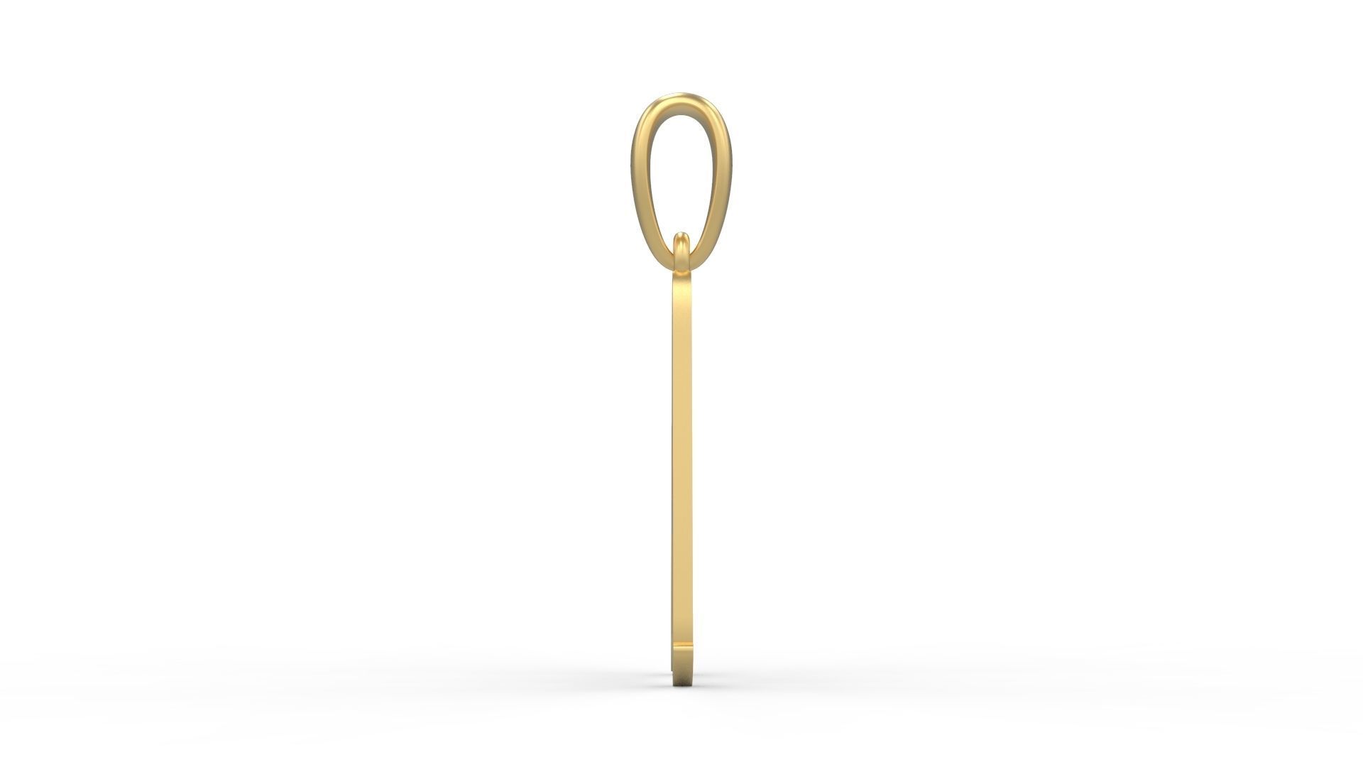 Initial Letters Pendant Solander A 3D print model_2