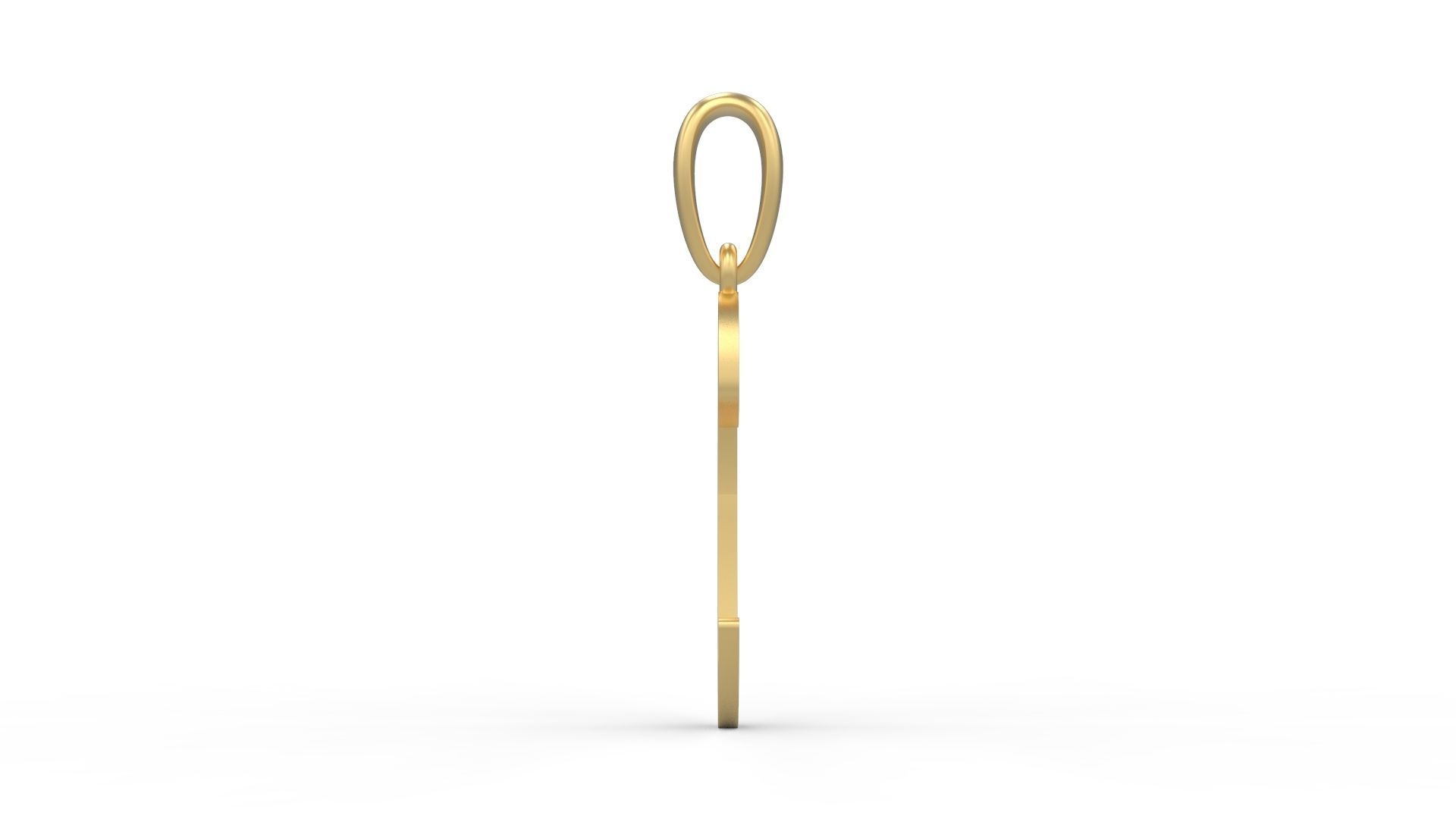 Initial Letters Pendant Solander C 3D print model_2