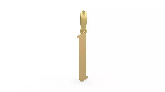 Initial Letters Pendant Solander I