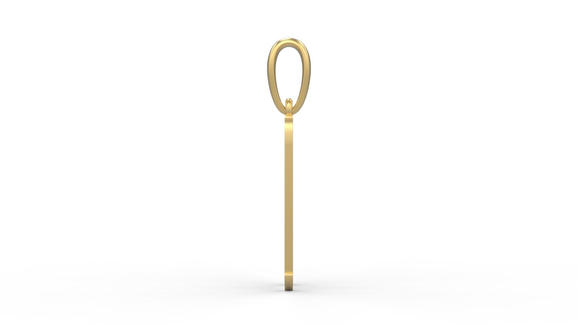 Initial Letters Pendant Solander N 3D print model_2