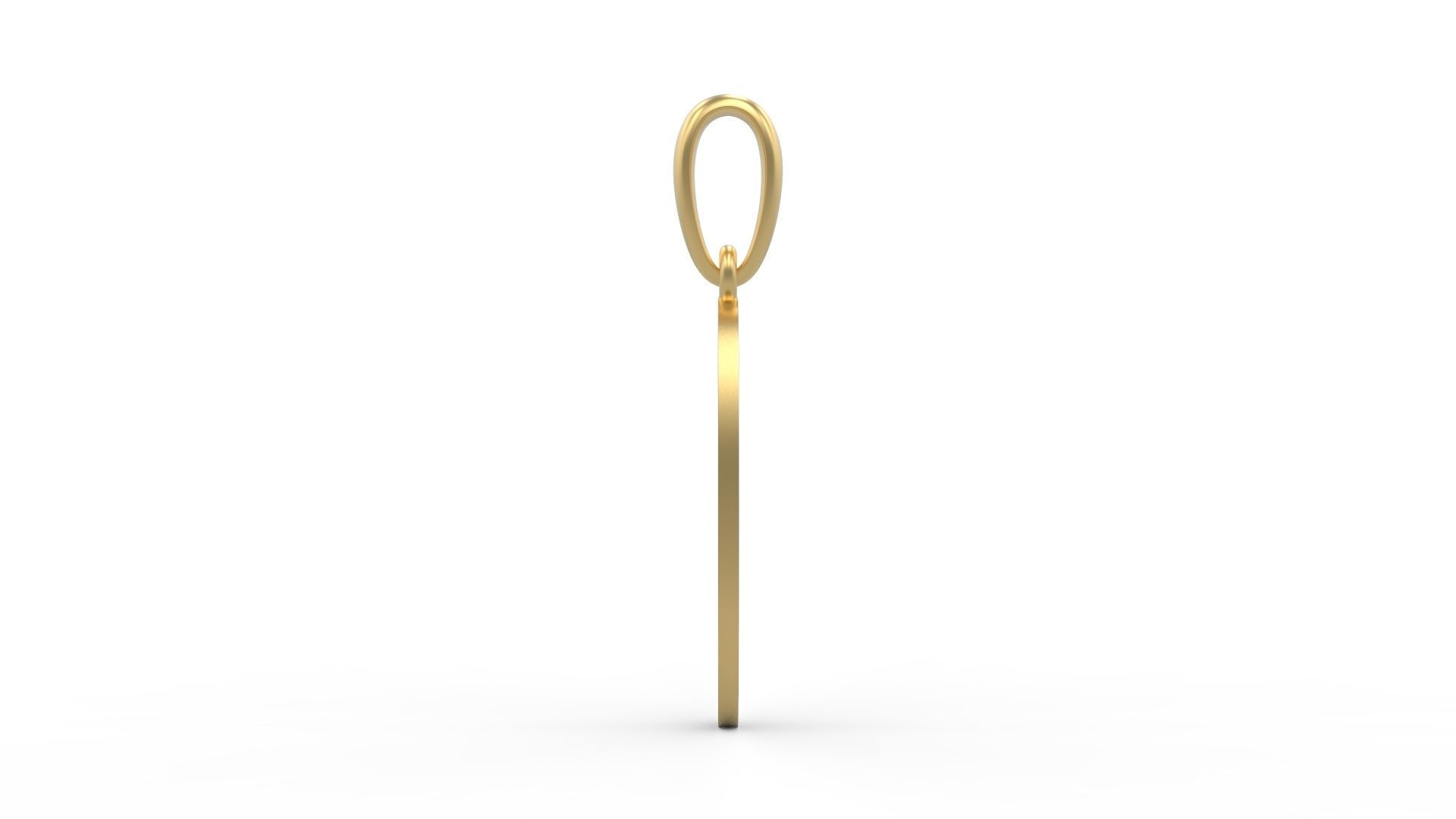 Initial Letters Pendant Solander O 3D print model_2