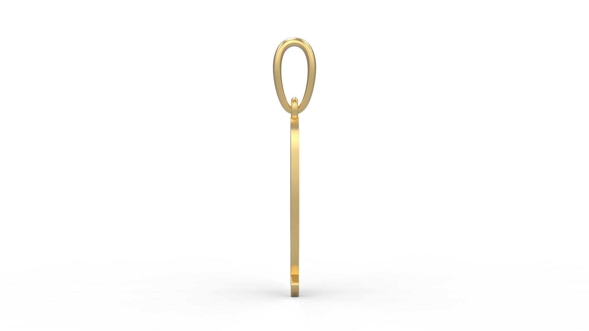 Initial Letters Pendant Solander Q 3D print model_2