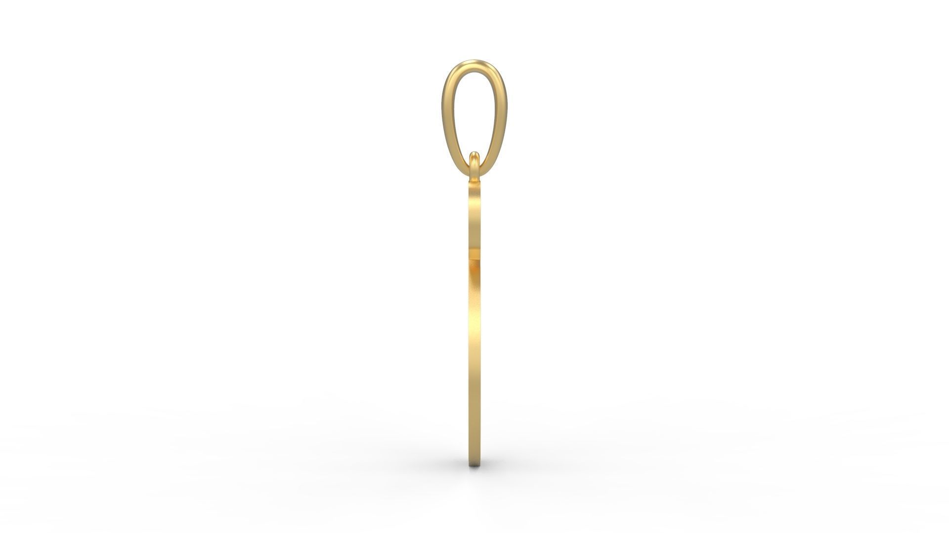 Initial Letters Pendant Solander S 3D print model_2