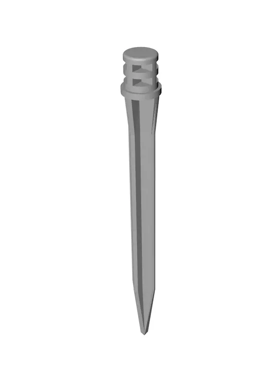 Yard Decoration spike 3D print model