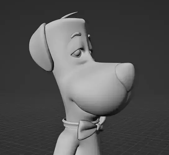 Huckleberry Hound 3D print model