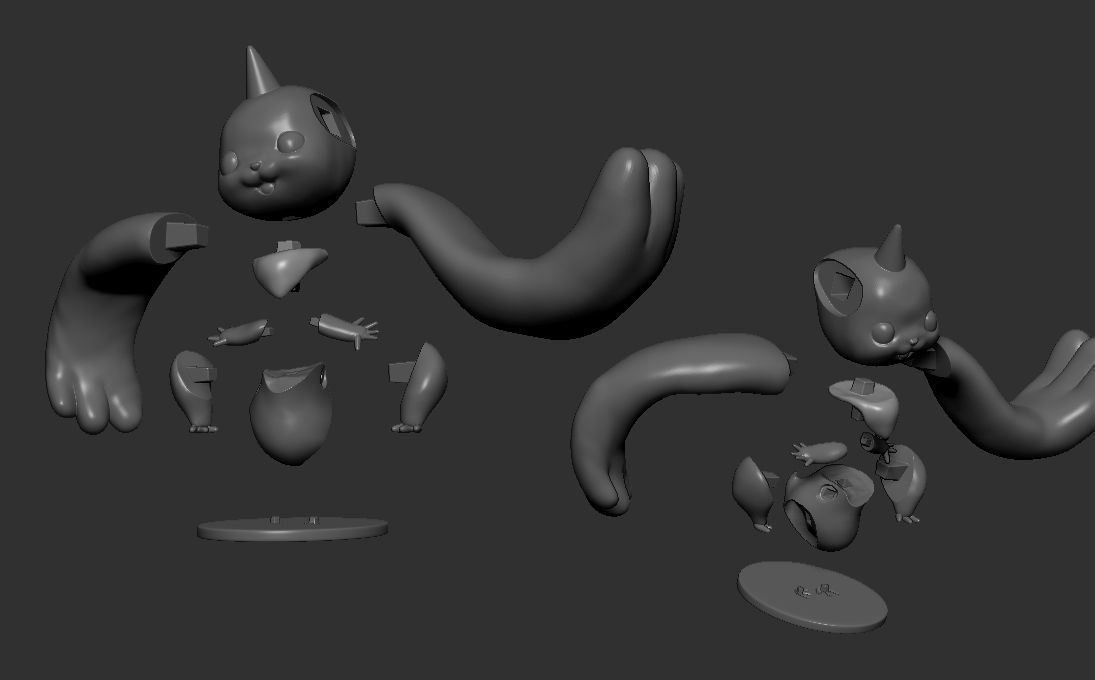 TERRIERMON - DIGIMON 3 - FANART - READYFORPRINT 3D print model_6