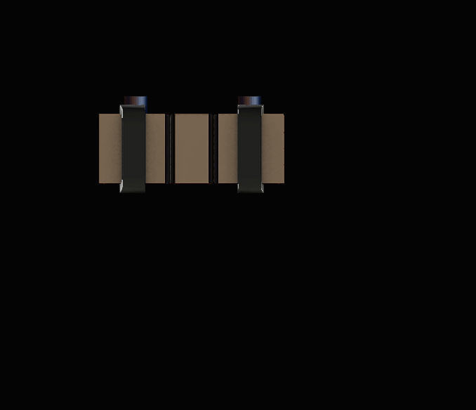 stylized battle hammer 3D model_6