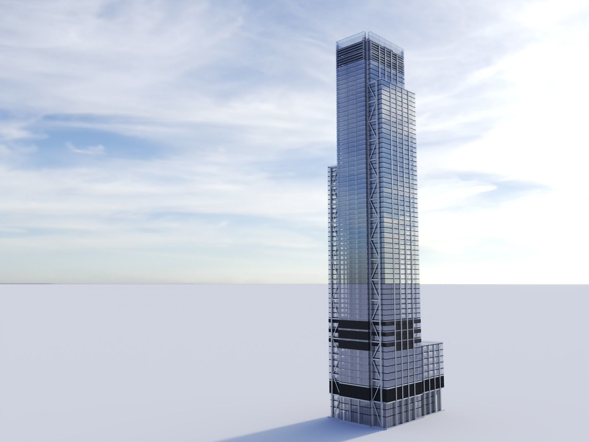 3 World Trade Center 3D model_5