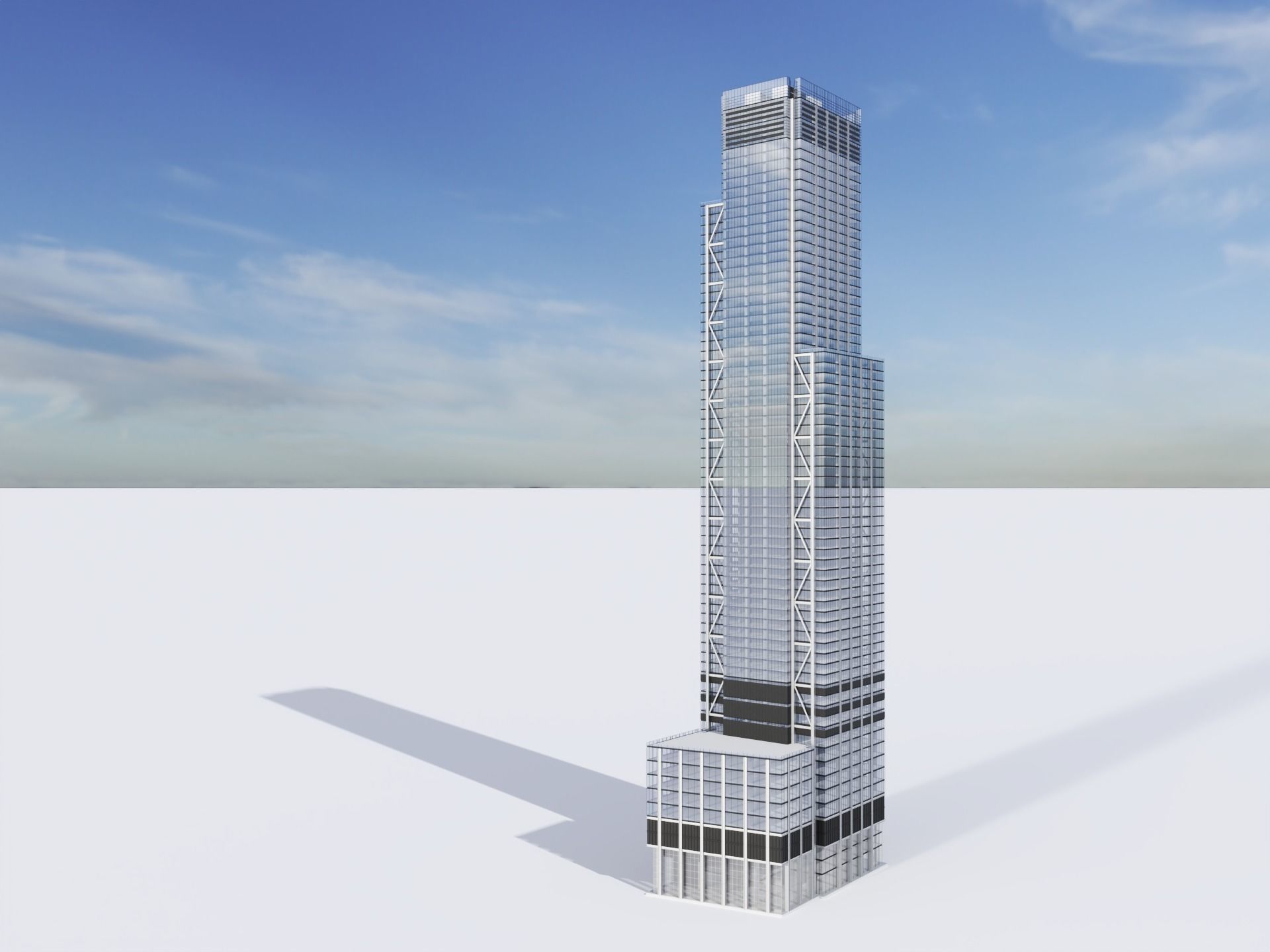 3 World Trade Center 3D model_3