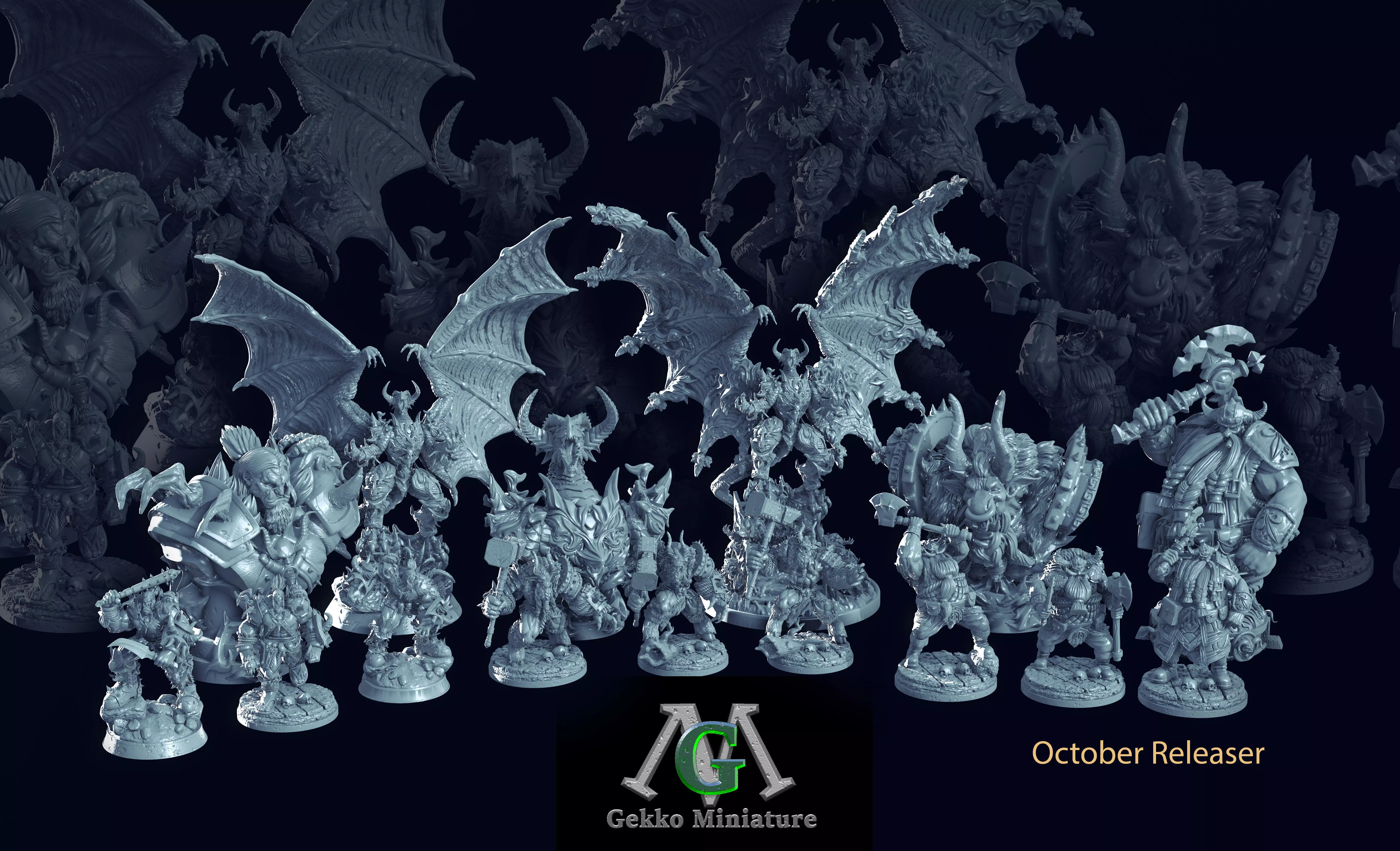 15 STLPack model 3D Printable for your Tabletop gaming 3D print model