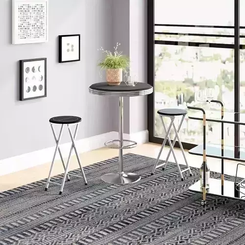 Apollonia Pedestal Dining Table - 2 Colour