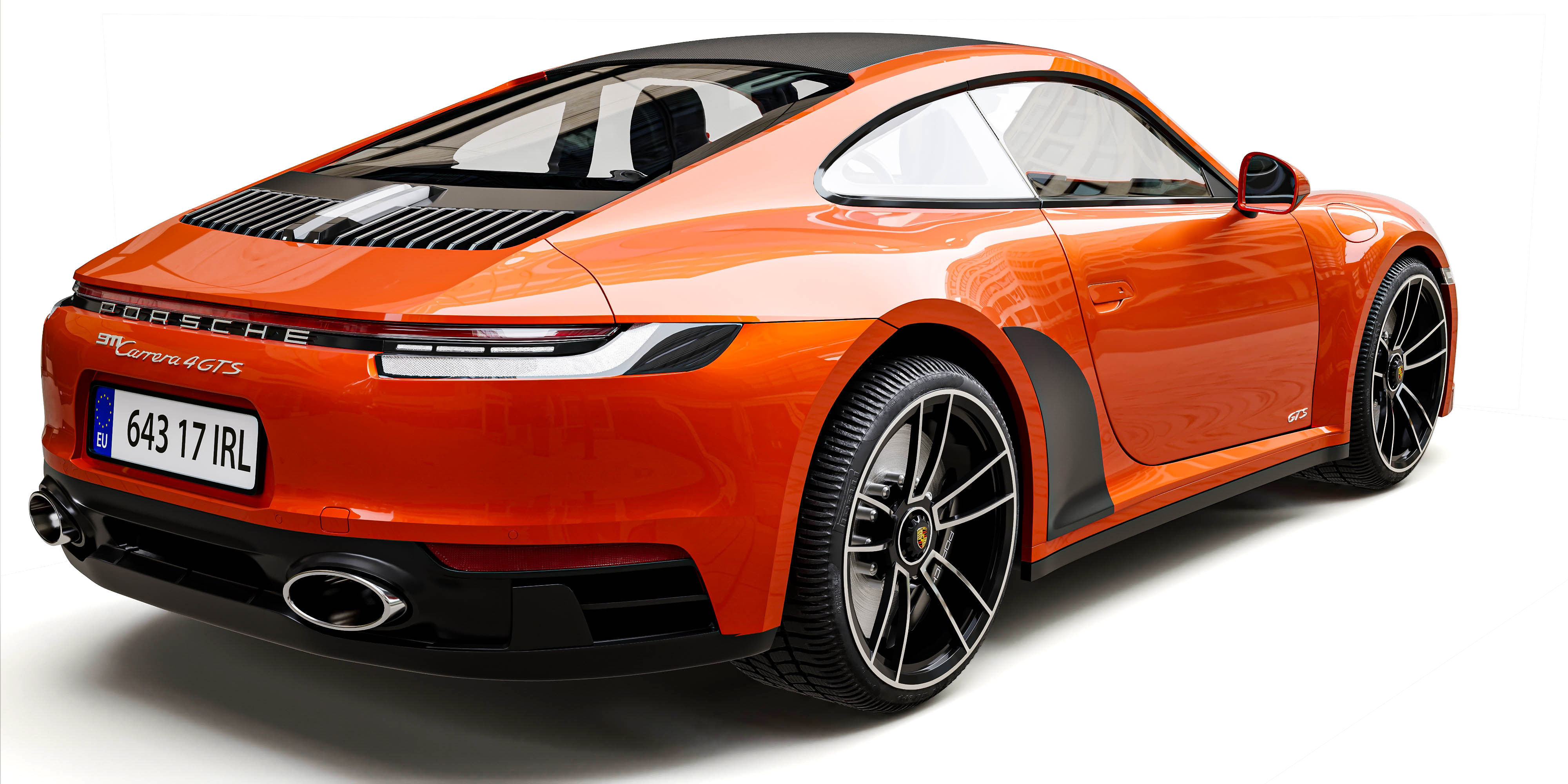 porsche 911 carrera 4 gts 2022 3D model_7