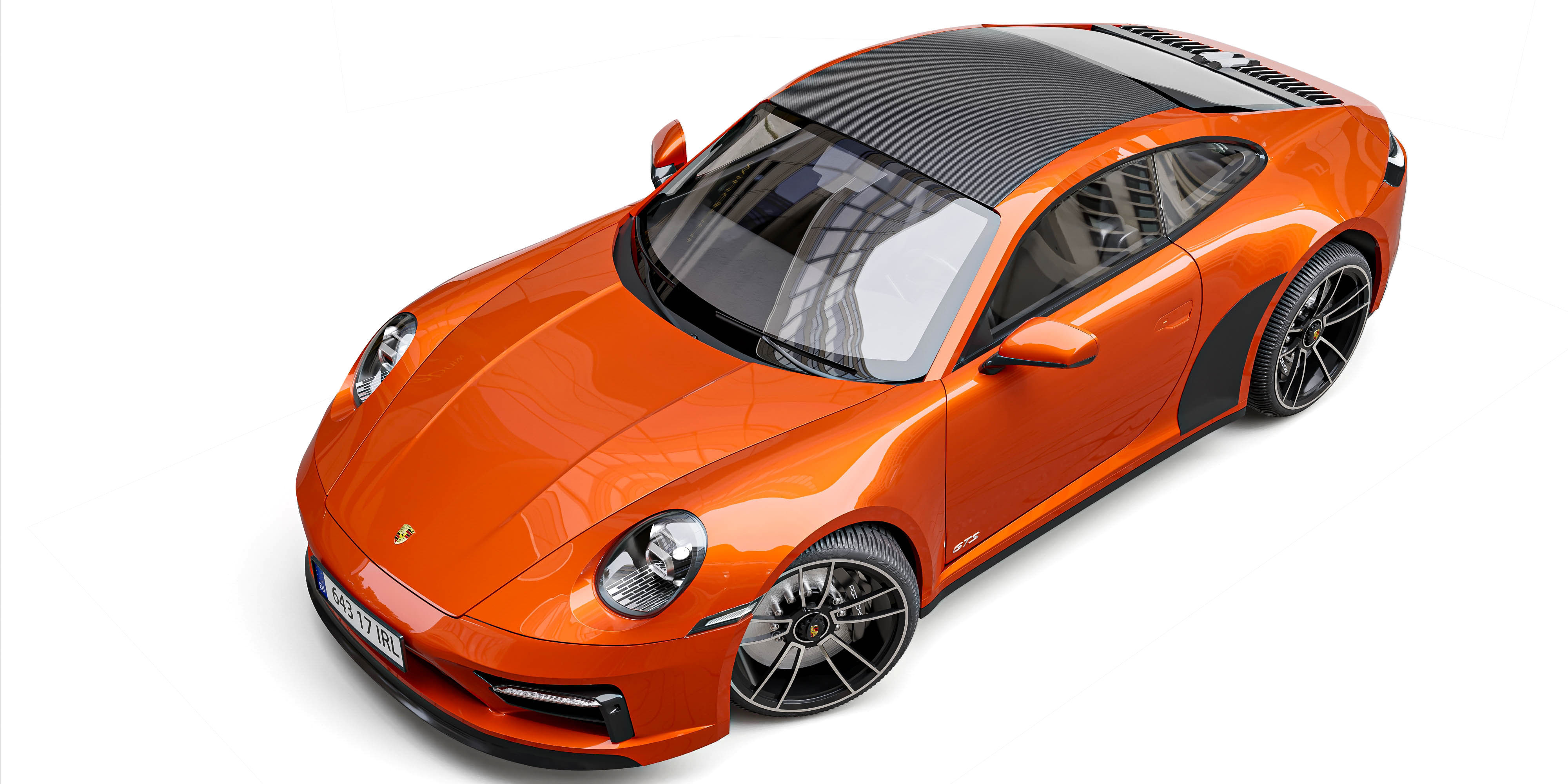 porsche 911 carrera 4 gts 2022 3D model_10