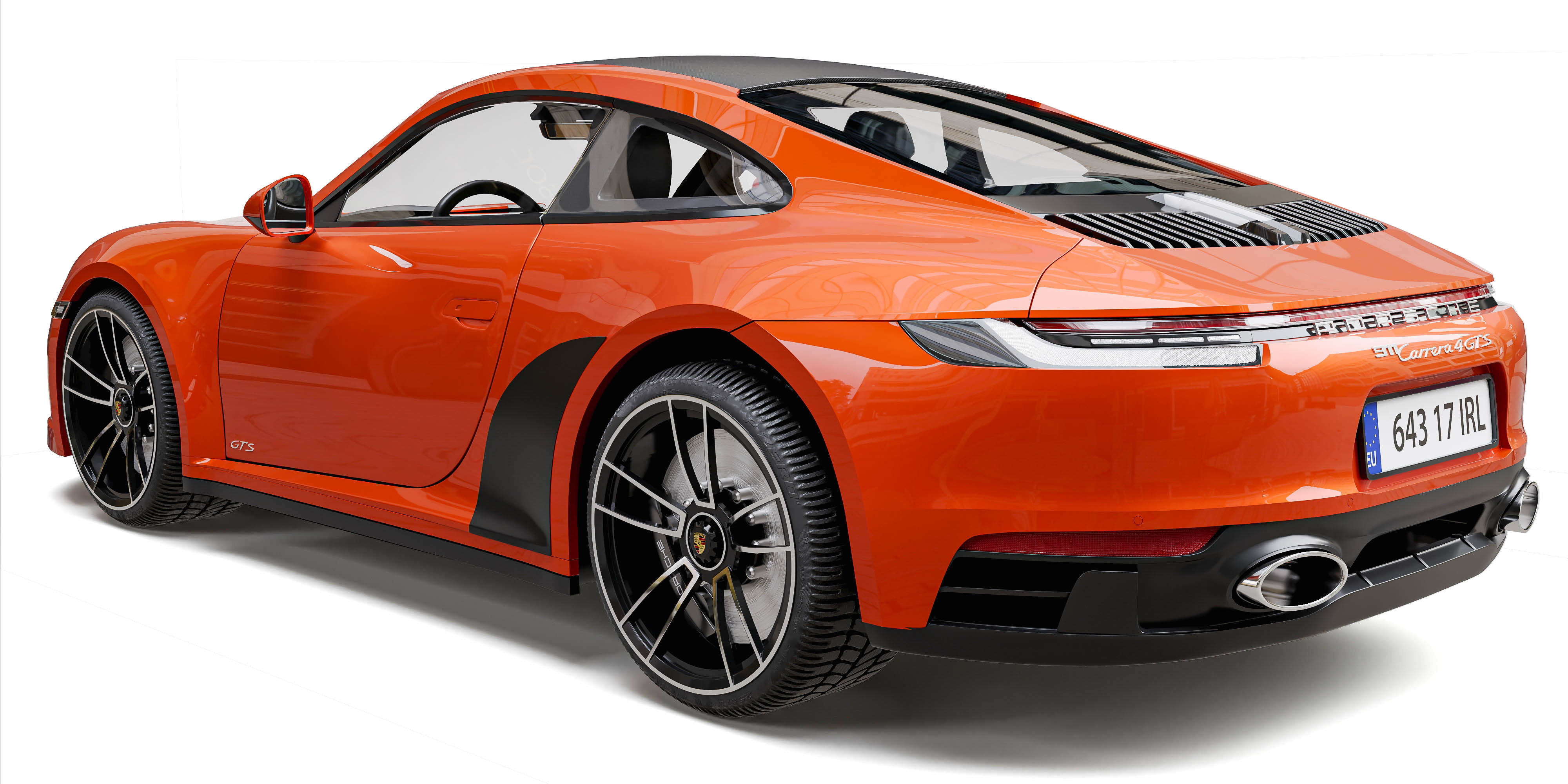 porsche 911 carrera 4 gts 2022 3D model_5