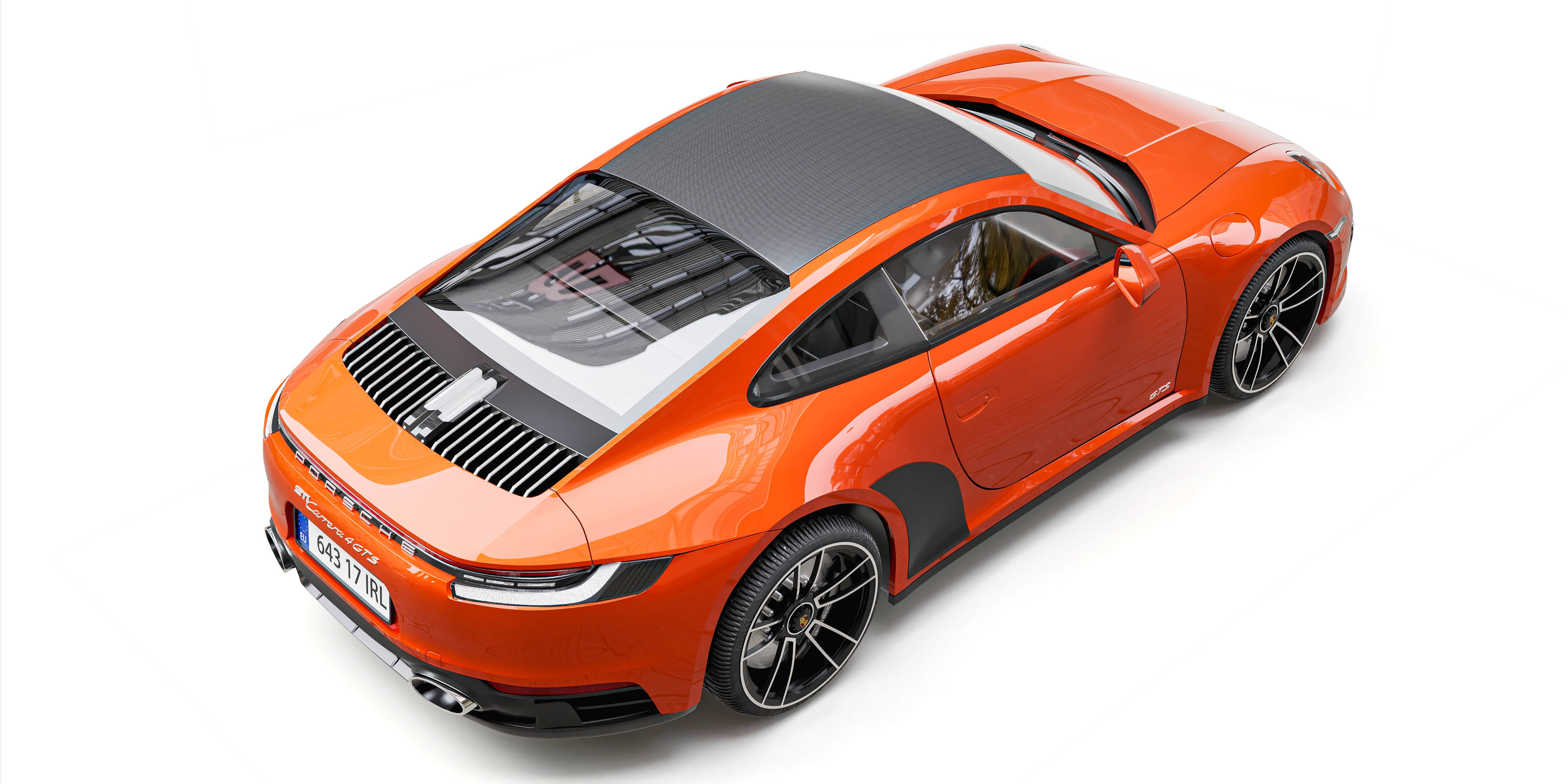 porsche 911 carrera 4 gts 2022 3D model_11