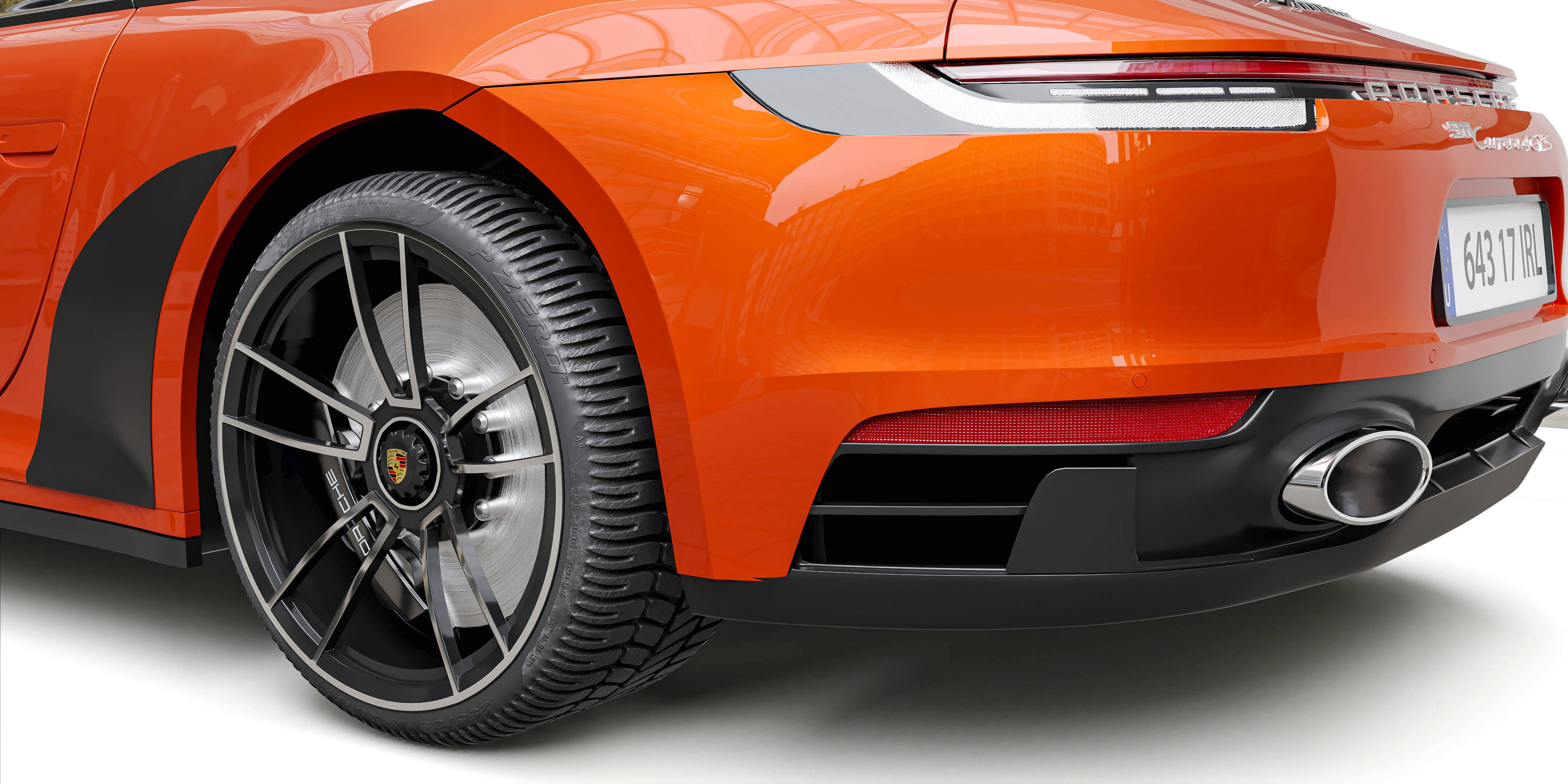 porsche 911 carrera 4 gts 2022 3D model_13