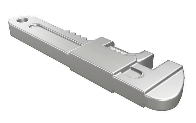 Spectacular Monkey Wrench Low-poly 3D model_2