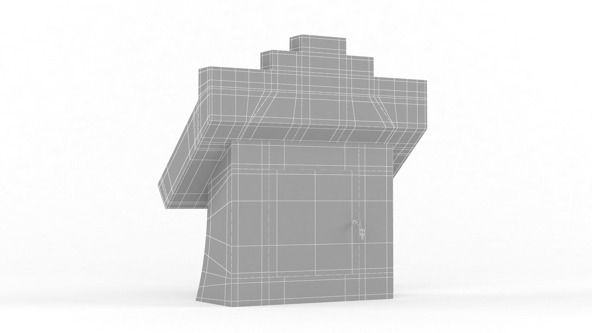 Information Kiosk 3D model_9