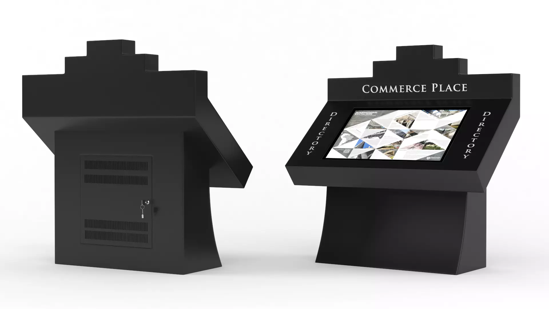 Information Kiosk 3D model_0