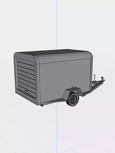 UHAUL trailer diorama drag week 3 door options 