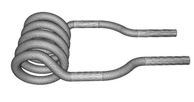 Antique Immersion Heating Coil Low-poly 3D model_3