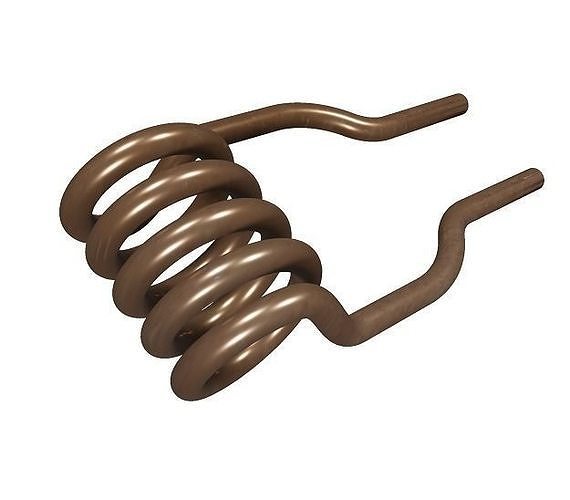 Antique Immersion Heating Coil Low-poly 3D model