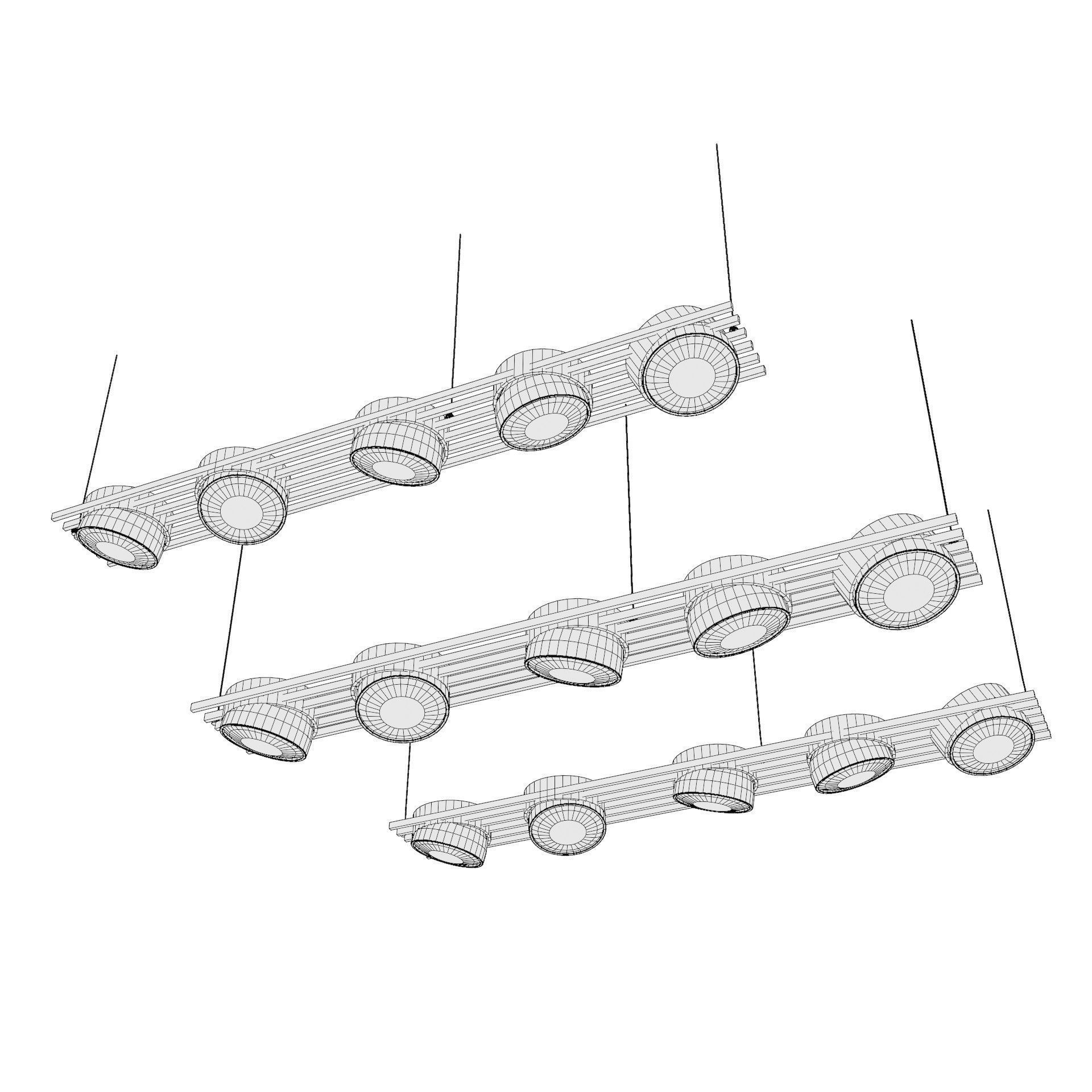 Ceiling lights package over 30 lights  3D model_13