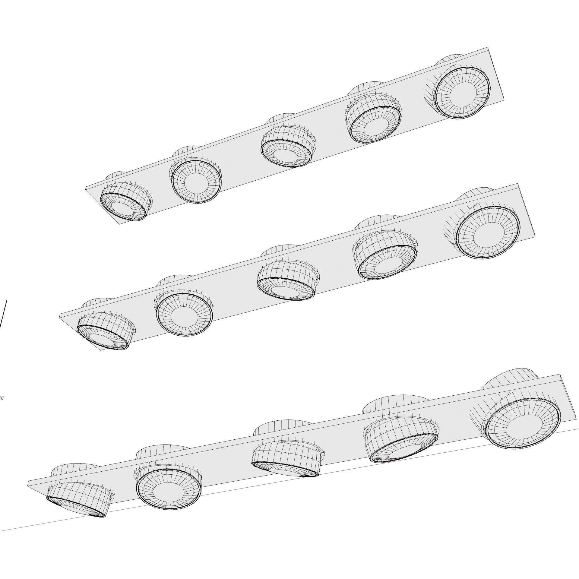 Ceiling lights package over 30 lights  3D model_14