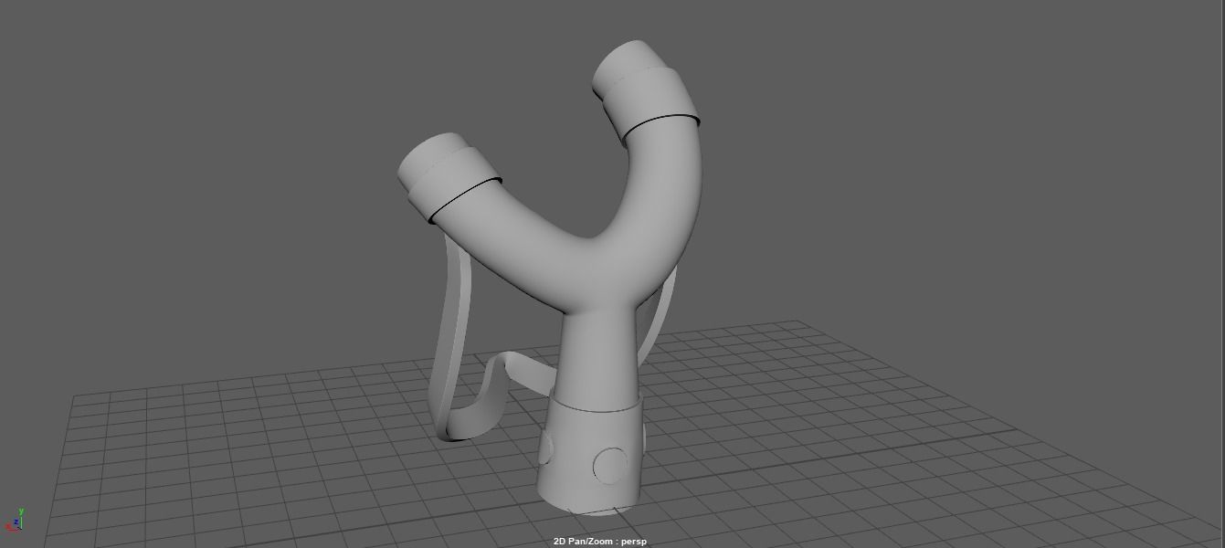 Sling Shot Free 3D model_1