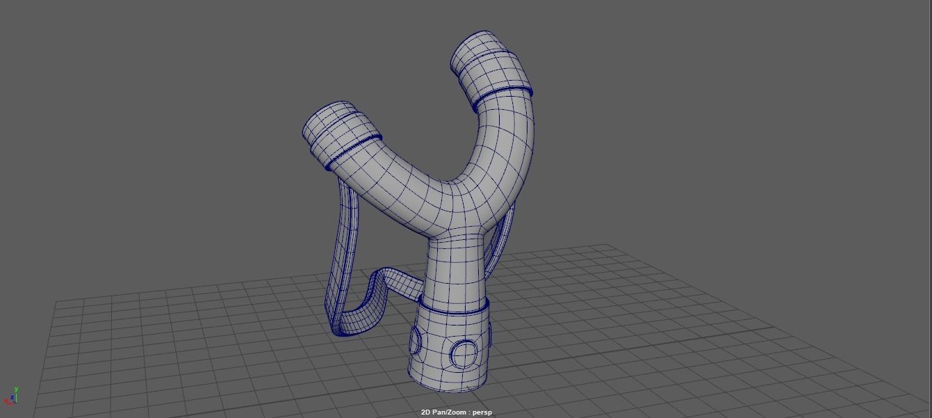 Sling Shot Free 3D model_2