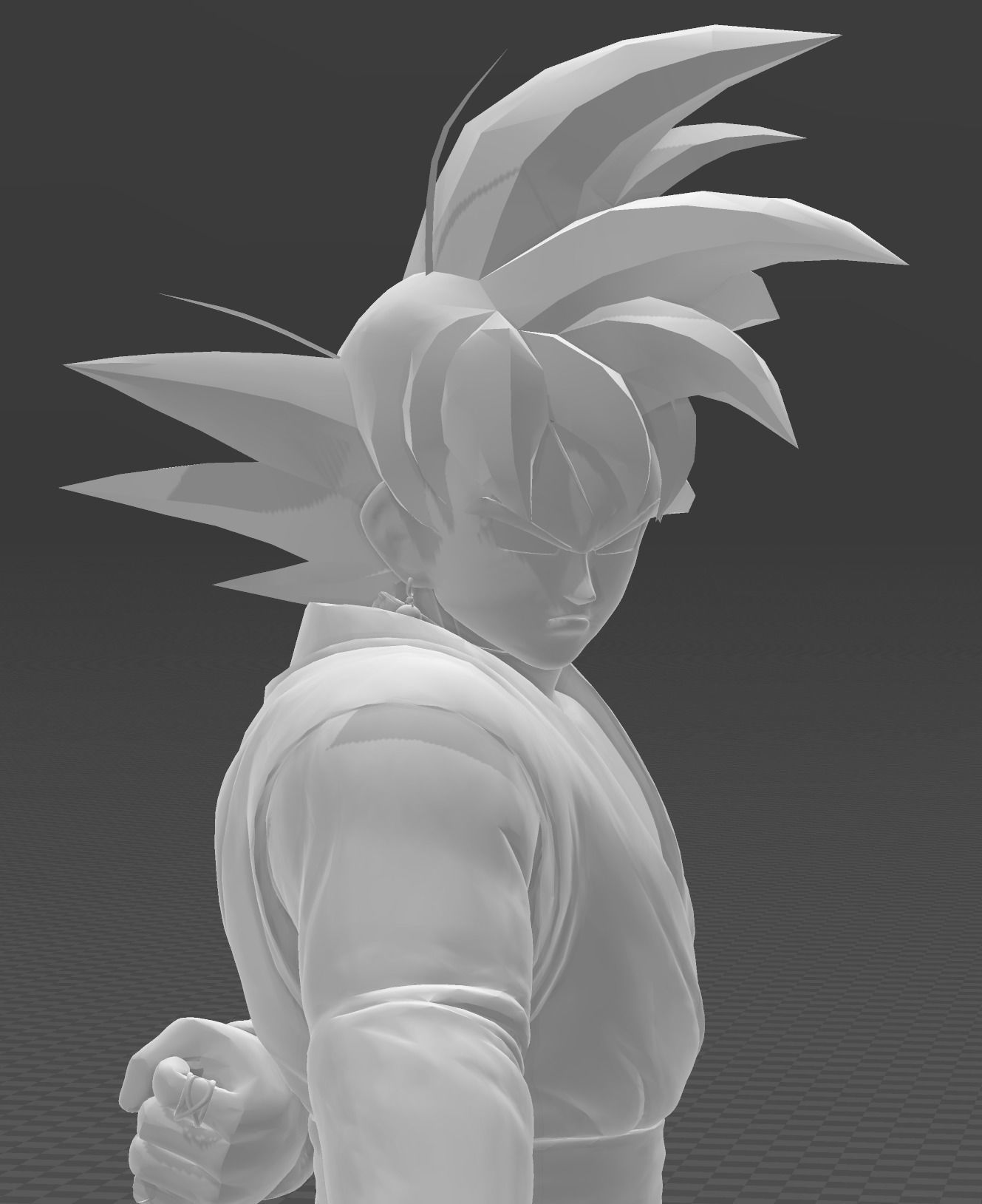 Black Goku 3D print model_5