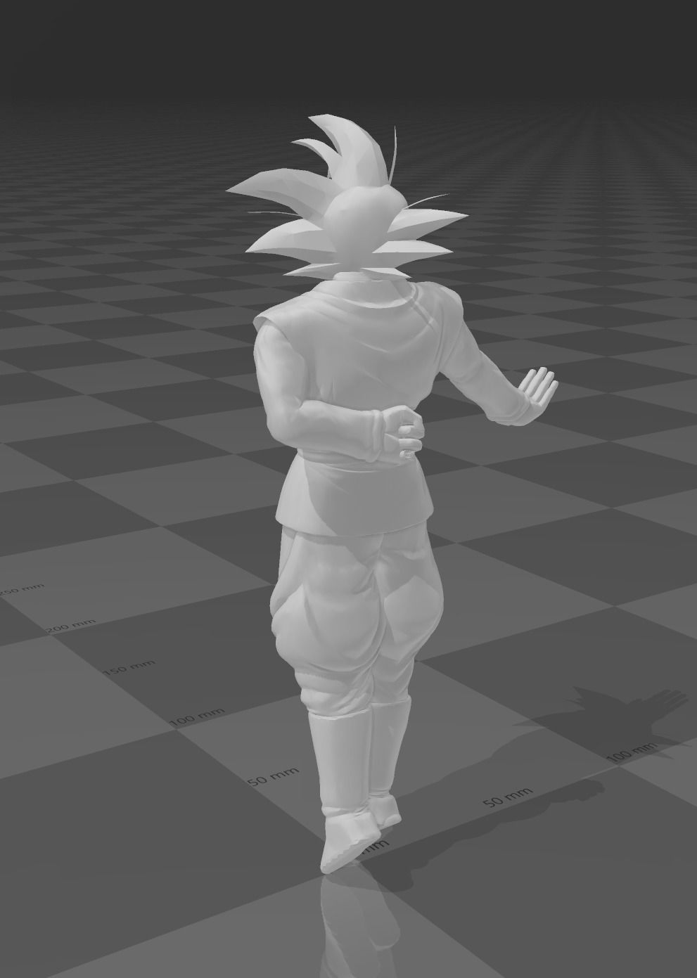 Black Goku 3D print model_1